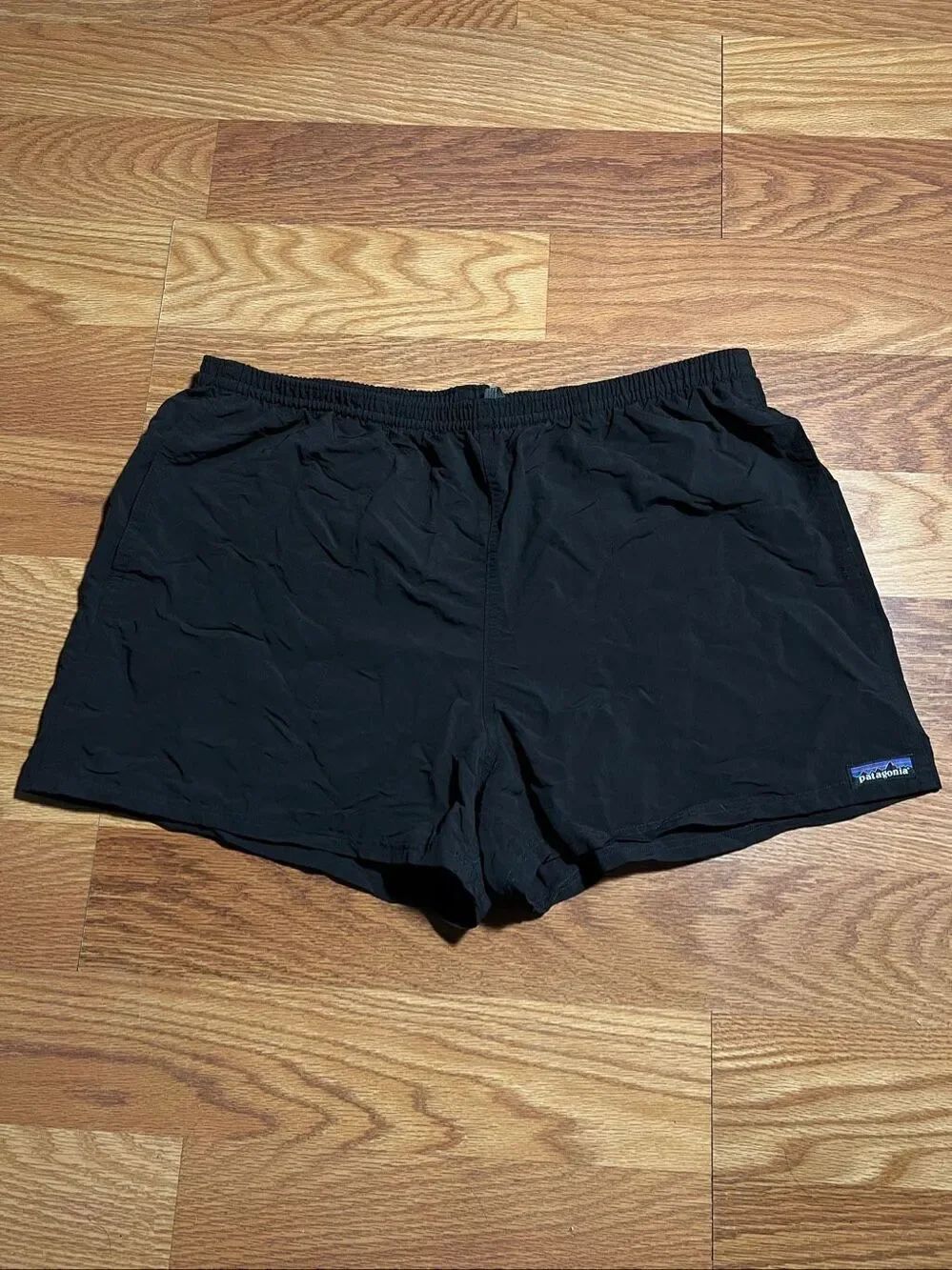 Patagonia Men’s Black Baggies 4” Inseam Unlined Shorts XL